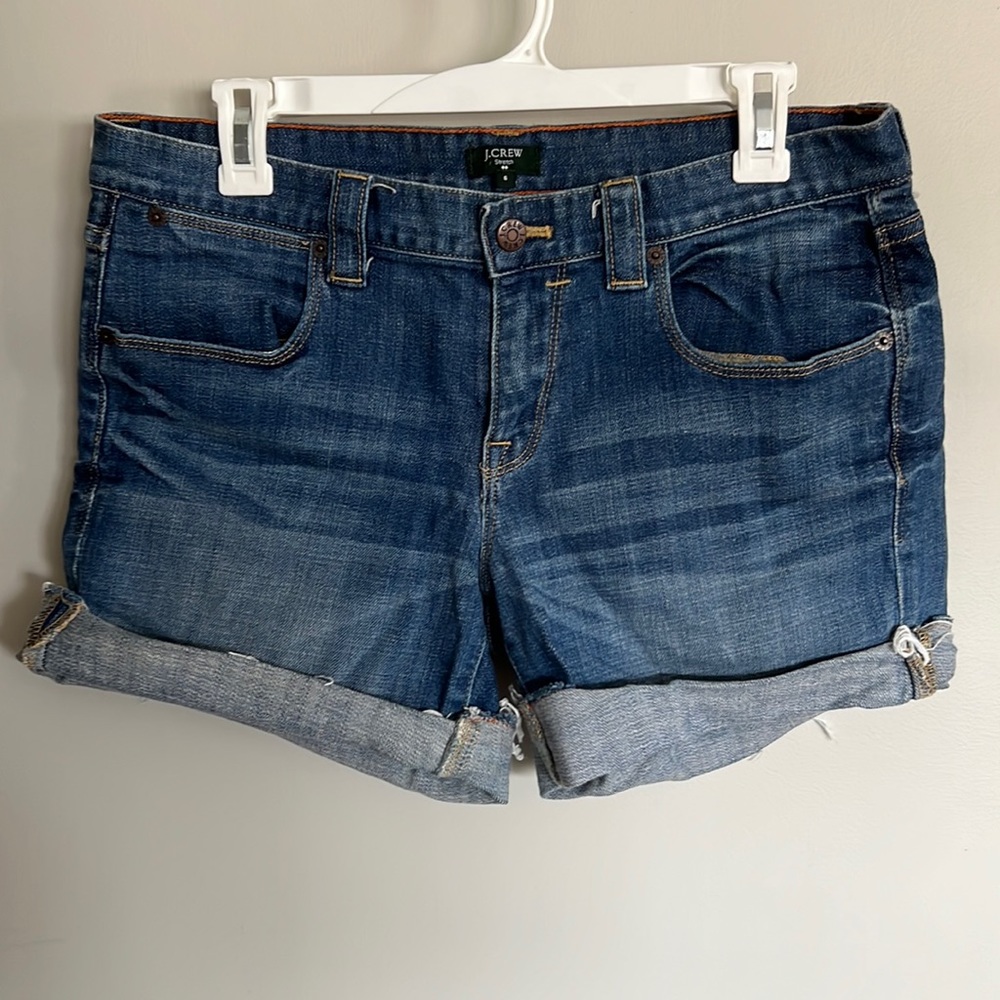 J Crew Classic Stretch Jean Shorts
